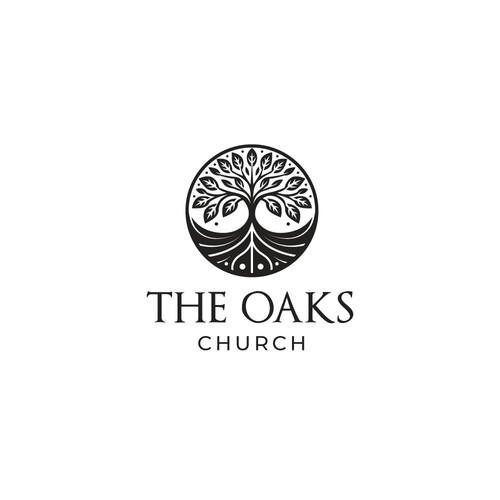 Logo concept for the oaks church