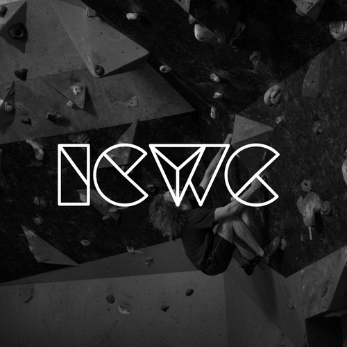 Logo for ICWC (Indepedent Climbing Wall Collective)
