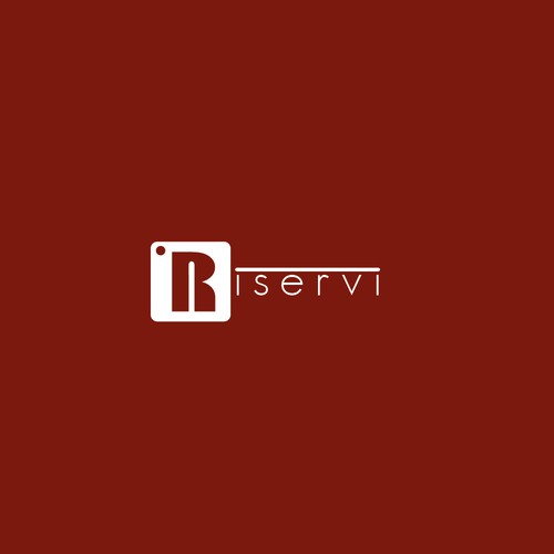 Sleek logo for online reservation company