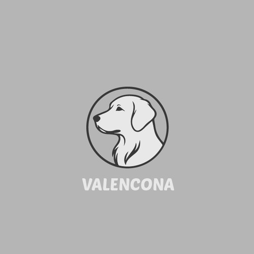Valencona Logo Concept – Premium Dog Care