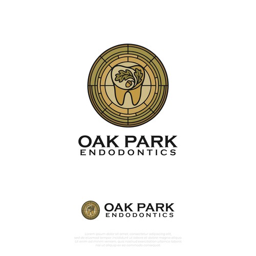 Wright-Inspired Dental Medallion