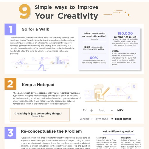 How to be more creative