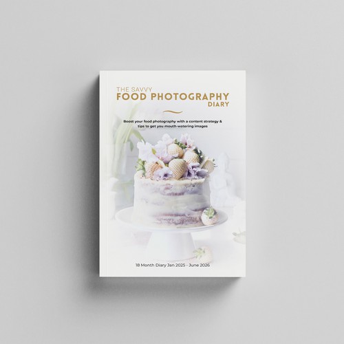 Food Photography diary book cover