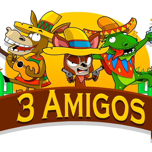 New illustration wanted for 3 Amigos / Manana... Free Margaritas !