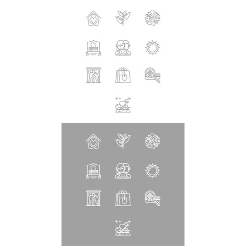 krea asia icon line
