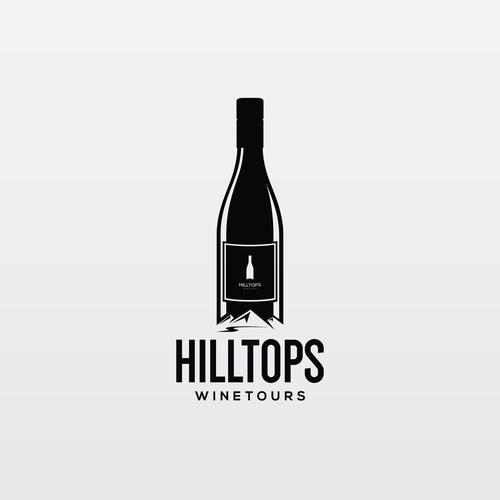 rejected logo for HILLTOPS WINETOURS