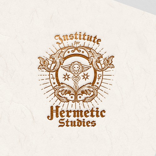 Heraldic Logo for the Insitute of Hermetic studies