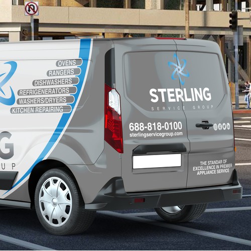 Need a van wrap for our luxury appliance repair company