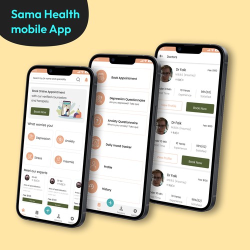 Sama Health ( Medical health Mobile App)