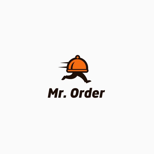 Creative Logo Concept for Food Ordering