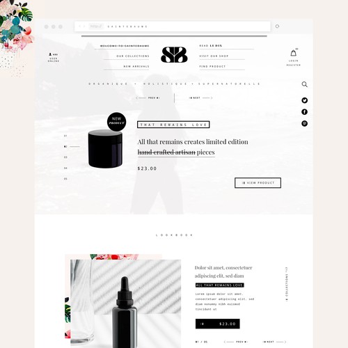 Beauty Webdesign