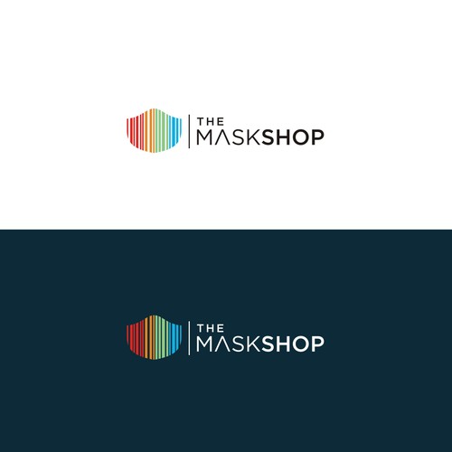 Logo concept for The maskshop