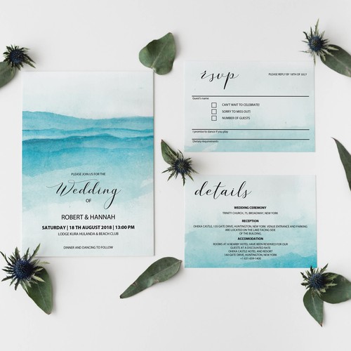 Wedding Invitation Set