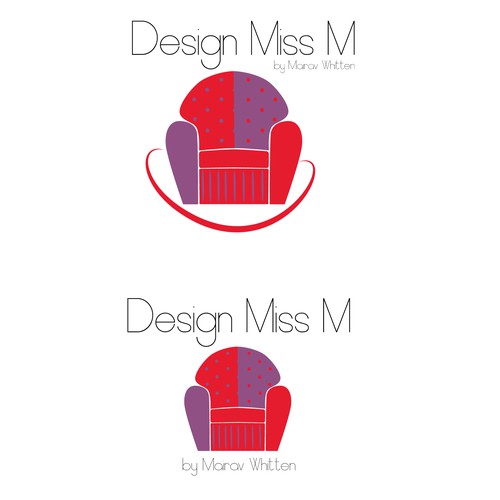 Create the next logo for Design Miss M by Mairav Whitten