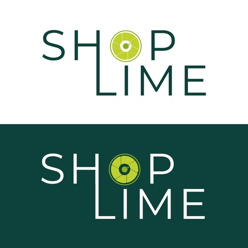 Playful logo for online shop