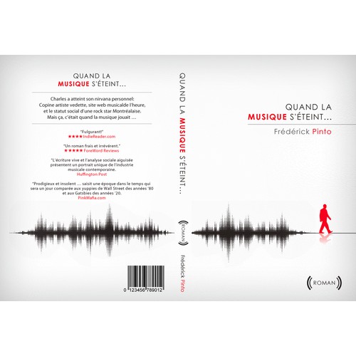 Young, fresh book cover design for The Sabbatical