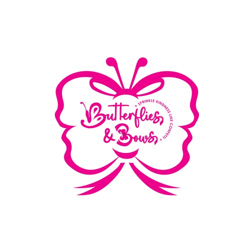 Logo for Butterflies and Bows