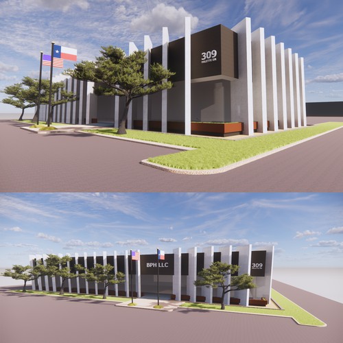 Office Building 3D Design