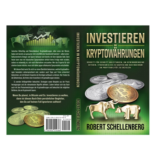 Design for book about investing in Cryptocurrency