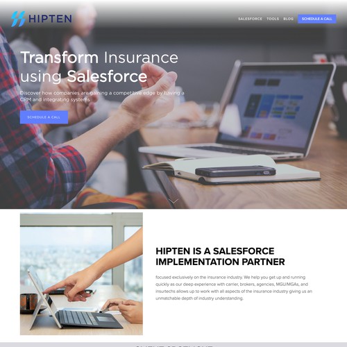 Hipten Website