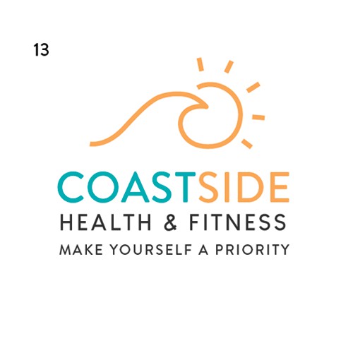 Logo design for Coastside health and fitness
