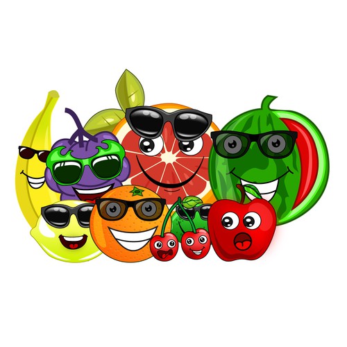 DESIGN EMOJI FRUIT CHARACTERS! WE GIVE FAST FEEDBACK