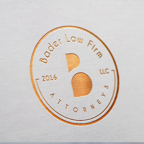 Logo Concept For Bader Law Firm, LLC