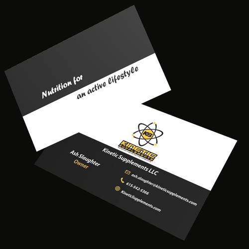 Basic business card concept 