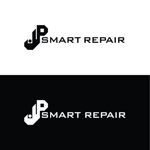 Geometric logo concept for JP Smart Repair