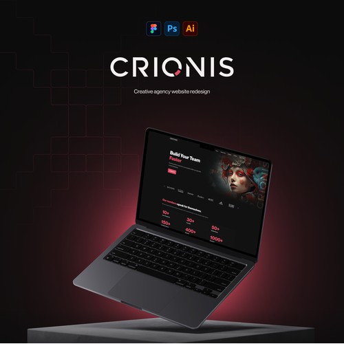 Crionis - Creative Agency Website Redesign