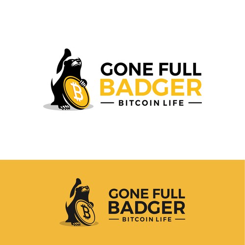Design logo for GONE FULL BADGER