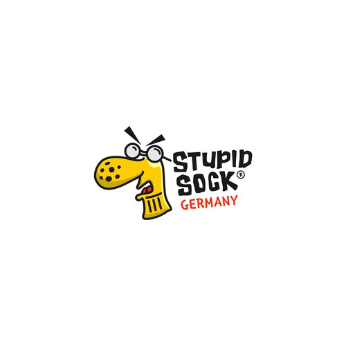 funny sock logo