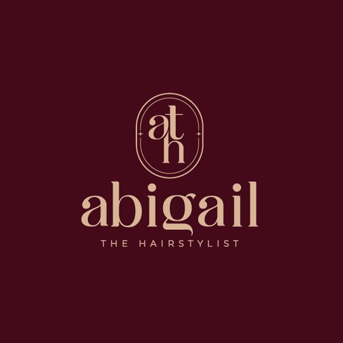 logo abigail the hairstylist