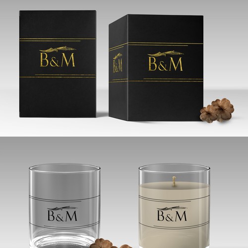 Create An Elegant Packaging Design for a New Line of Scented Candles