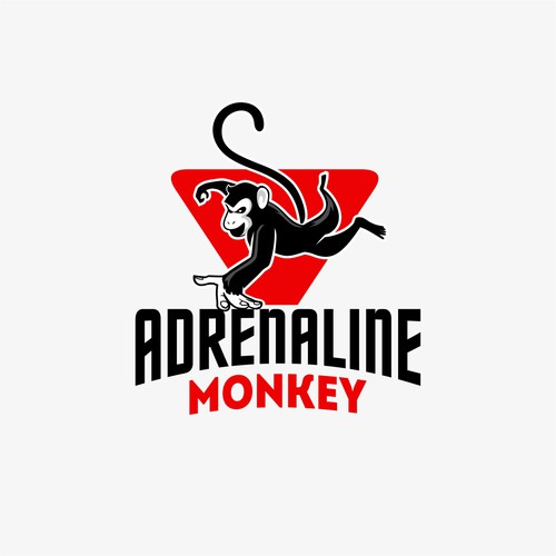 logo for adrenaline monkey