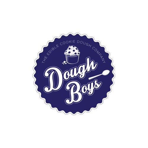 Logo for edible cookie dough company