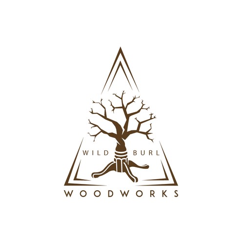 Create a logo for Wild Burl Woodworks