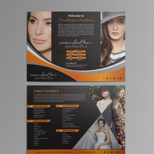 Tri fold brochure