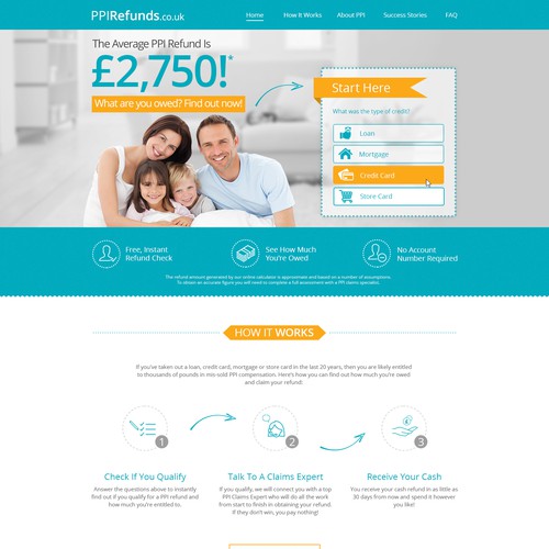 Landing Page Design