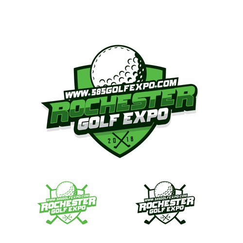 Logo for golf expo
