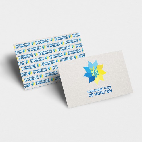 Ukrainian Club of Moncton | Logo and full branding