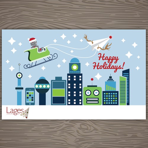 Corporate holiday card 
