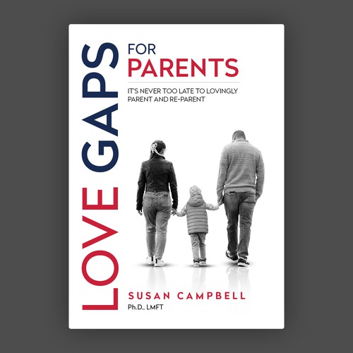 Book Cover Design for Love Gaps for Parents