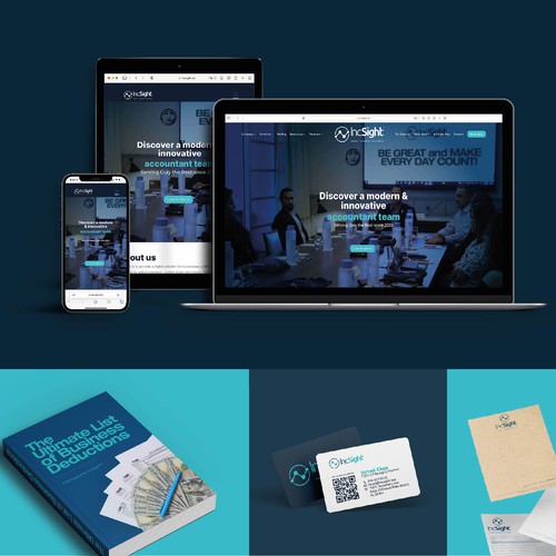 Branding para IncSight, empresa Americana de Contabilidad Online