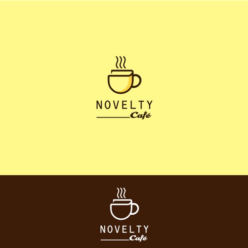 Create a simple yet effective logo for a book cafe