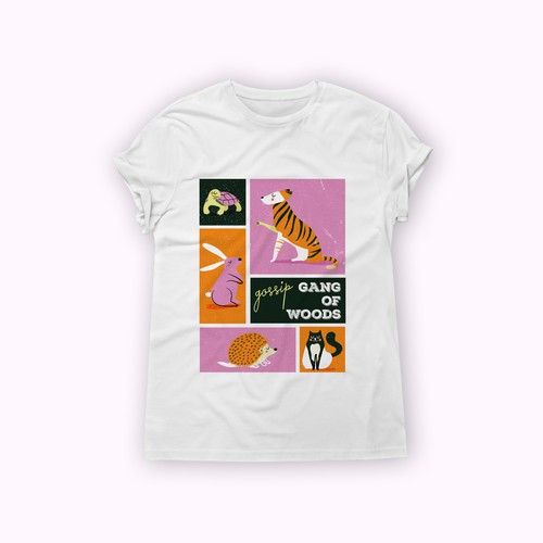 T-shirt design for females in their 20s and 30s
