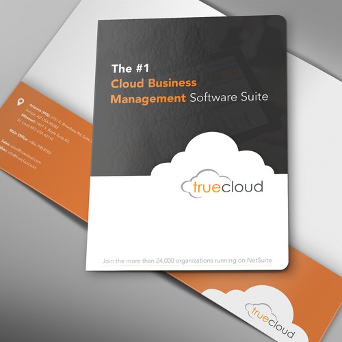 Corporate Folder for a Cloud Business
