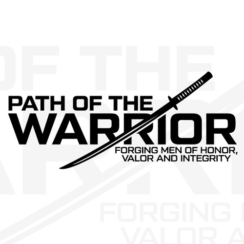 Path Of The Warrior-Logo Design