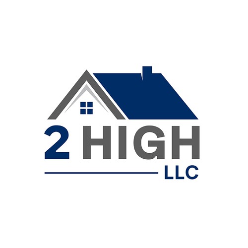 Recreating logo for 2 High LLC real estate company
