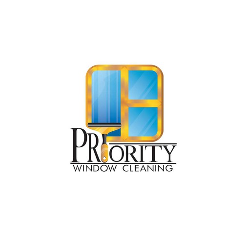 Priority Window cleaning logo